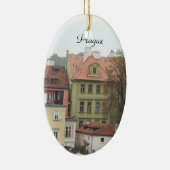 Prague Colorful Buildings Czech Ornament (Rechts)