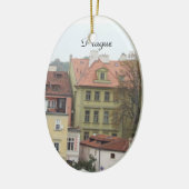 Prague Colorful Buildings Czech Ornament (Links)