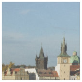 Prague Cotton Fabric Stof (Close Up)
