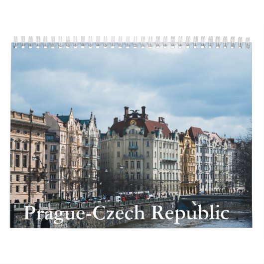 Prague-Czech Republic Calendar Kalender (Hoes)