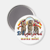 Prague Czech Republic magnet (Voorkant / Achterkant)