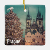 Prague Czech Republic Old Town Keramisch Ornament (Voorkant)