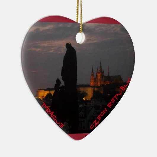 Prague Czech Republic Ornament (Rechts)