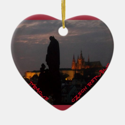 Prague Czech Republic Ornament (Voorkant)