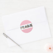 Prague Czech Republic Travel Photo Ronde Sticker (Envelop)