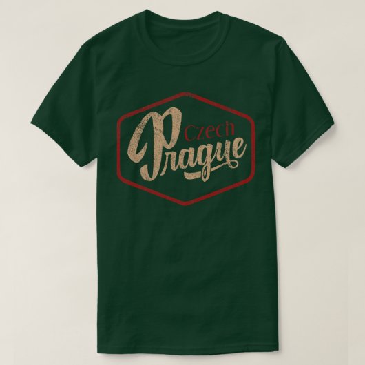 Prague Czech T-shirt (Design voorkant)