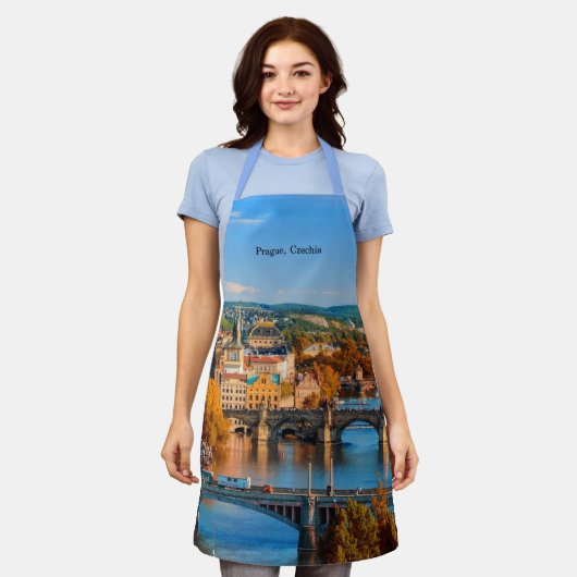 Prague Czechia Bridges Schort (Gedragen)