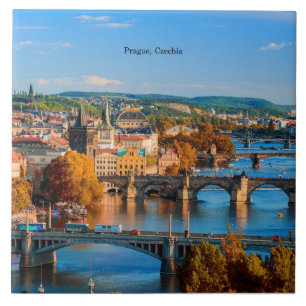 Prague Czechia Bridges Tegeltje