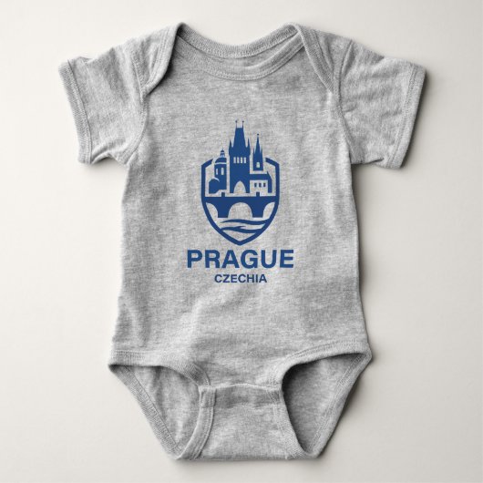 Prague Czechia Europe Romper (Voorkant)