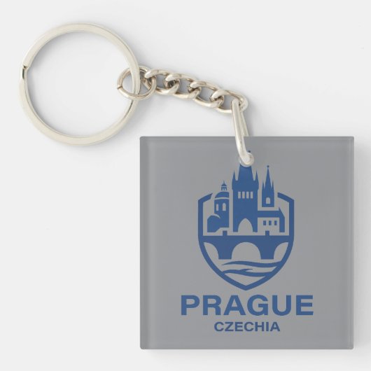 Prague Czechia Europe Sleutelhanger (Voorkant)