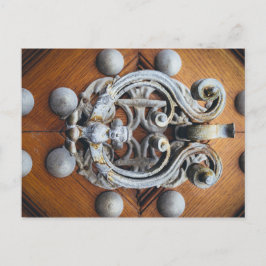 Prague Deurknop Briefkaart