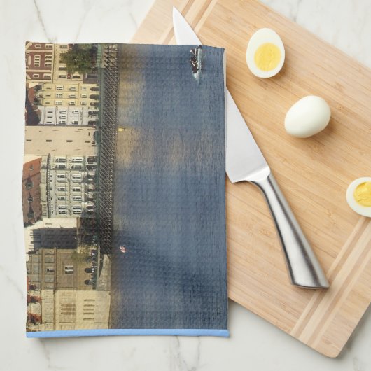 Prague Dishtowel Theedoek (Quarter Fold)