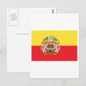 Prague Flag Briefkaart (Voorkant / Achterkant)