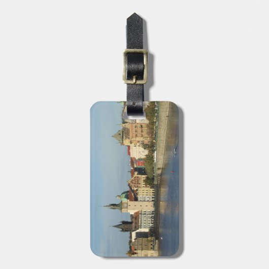 Prague Gepersonaliseerd Bagagelabel (Voorkant verticaal)