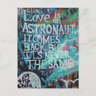 Prague Graffiti Briefkaart