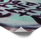 Prague Graffiti Poster (Hoek)