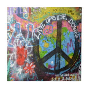 Prague Graffiti Tegeltje