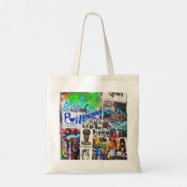 Prague Graffitis Tote Bag
