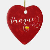 Prague Heart, Ornament met kerstbomen, Tsjechië (Rechts)