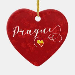 Prague Heart, Ornament met kerstbomen, Tsjechië
