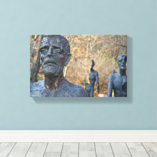 Prague-herdenkingsartikel Canvas Afdruk (Insitu (Houten vloer))