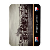 Prague, Hradcany & Charles Bridge /Czechia Magneet (Verticaal)
