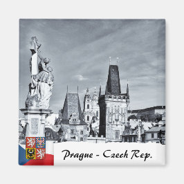 Prague Magnet, Charles Bridge, Towers Magneet