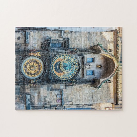 Prague old Astronomical Clock - Tsjechië Legpuzzel (Horizontaal)