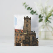 Prague Old Town, City Hall, Tower Briefkaart (Staand voorkant)