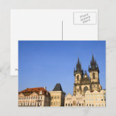 Prague Old Town in Tsjechië Briefkaart (Voorkant / Achterkant)