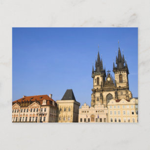 Prague Old Town in Tsjechië Briefkaart