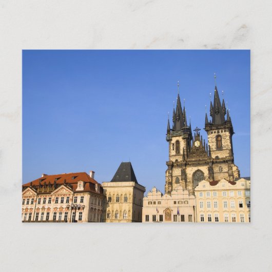 Prague Old Town in Tsjechië Briefkaart (Voorkant)