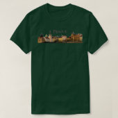 Prague Old Town Skyline T-shirt (Design voorkant)