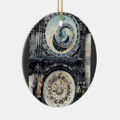 Prague Orloj Keramisch Ornament (Rechts)