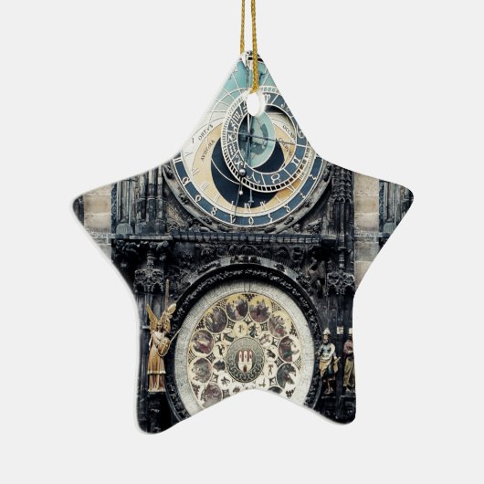 Prague Orloj Keramisch Ornament (Rechts)