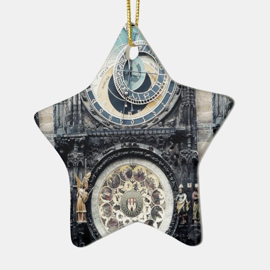 Prague Orloj Keramisch Ornament (Links)