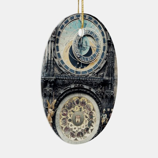 Prague Orloj Keramisch Ornament (Rechts)
