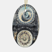 Prague Orloj Keramisch Ornament (Links)