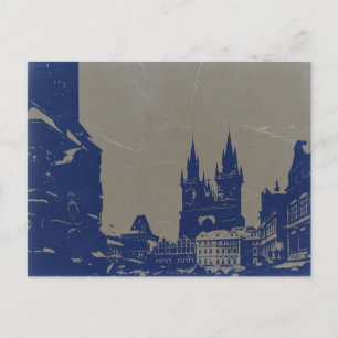 PRAGUE OUDE TOWN-QUARE BRIEFKAART