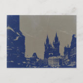 PRAGUE OUDE TOWN-QUARE BRIEFKAART (Voorkant)