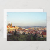 Prague panorama Card (Voorkant / Achterkant)