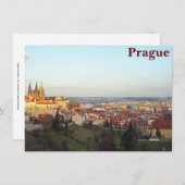 Prague panorama-kaart (Voorkant / Achterkant)