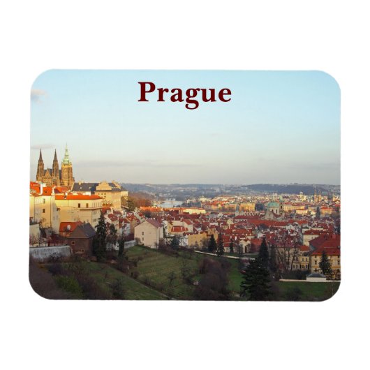 Prague panorama magneet (Horizontaal)