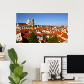 Prague panorama poster (Thuiskantoor)