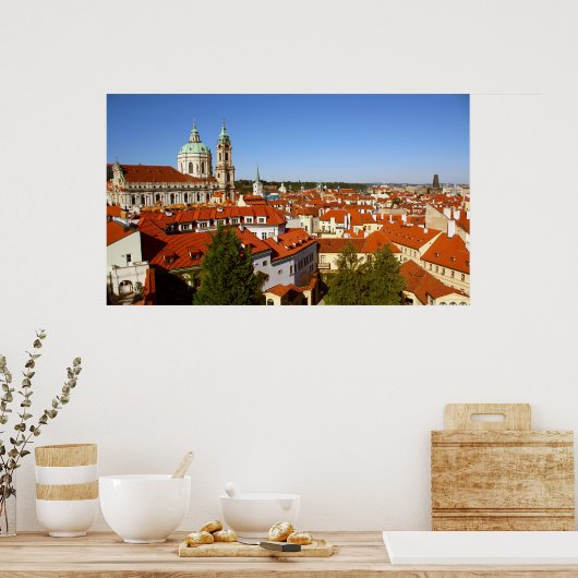 Prague panorama poster (Keuken)