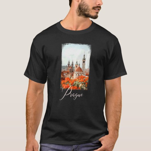 Prague Prague City Praag Praag T-shirt (Voorkant)
