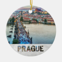 Prague Praha Tsjechië Charles Bridge Foto