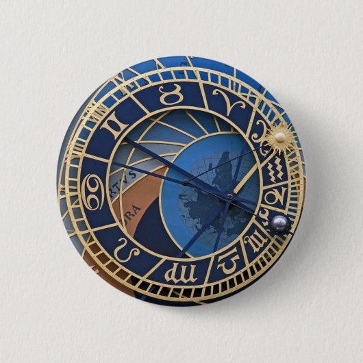 PRAGUE RONDE BUTTON 5,7 CM (Voorkant)