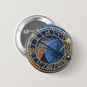 PRAGUE RONDE BUTTON 5,7 CM (Voorkant /achterkant)
