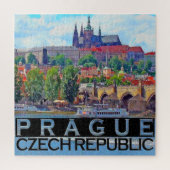 Prague Square Puzzle Legpuzzel (Verticaal)